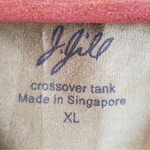 NWT J. Jill crossover sleeveless tank top size XL - Picture 6 of 6